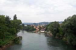 řeka v Banja Luce