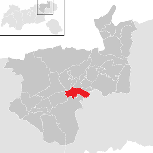 Localizarea municipalității Wörgl din districtul Kufstein (hartă care poate fi făcută clic)