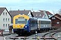 WEG treinstel van het type NE 81 (VT 420) op 15 februari 2006 te Heimerdingen.