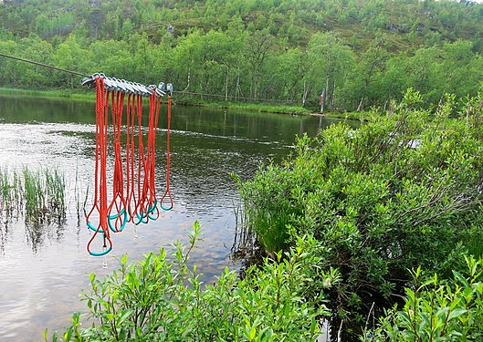 Wading wire and ropes in Finland