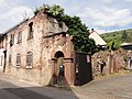 Fachadas de casas, telhados, molduras, sala renascentista