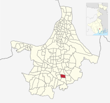 Location of Ward No. 99 in Kolkata Ward Map Ward no. 99 in Kolkata Municipal Corporation.svg