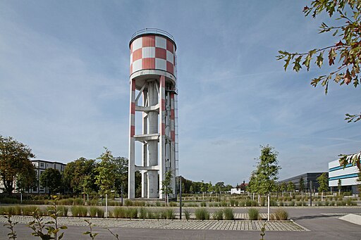 Wasserturm, ehemalige Wiley Barracks in Neu-Ulm