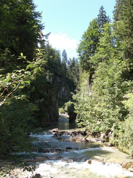 Wechsel Schlucht am Pass