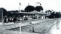 Opening-day at Weißig-Bühlau, 1 July 1908 (Eröffnungszug in Weißig-Bühlau am 01.07.1908)