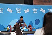 Deutsch: Gewichtheben bei den Olympischen Jugendspielen 2018; Tag 2, 10. Oktober 2018; Jungen 62 kg English: Weightlifting at the 2018 Summer Youth Olympics at 8 October 2018 – Boys' 62 kg