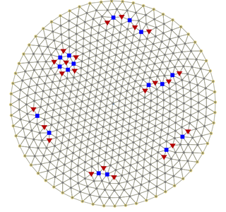 <span class="mw-page-title-main">Wigner crystal</span> Solid (crystalline) phase of electrons