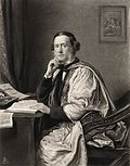 William Sterndale Bennett – engraving after a portrait by John Everett Millais, 1873