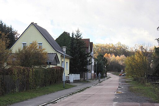 Wimmelburg, die Straße 