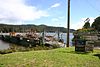 The car ferry over the Hawkesbury River