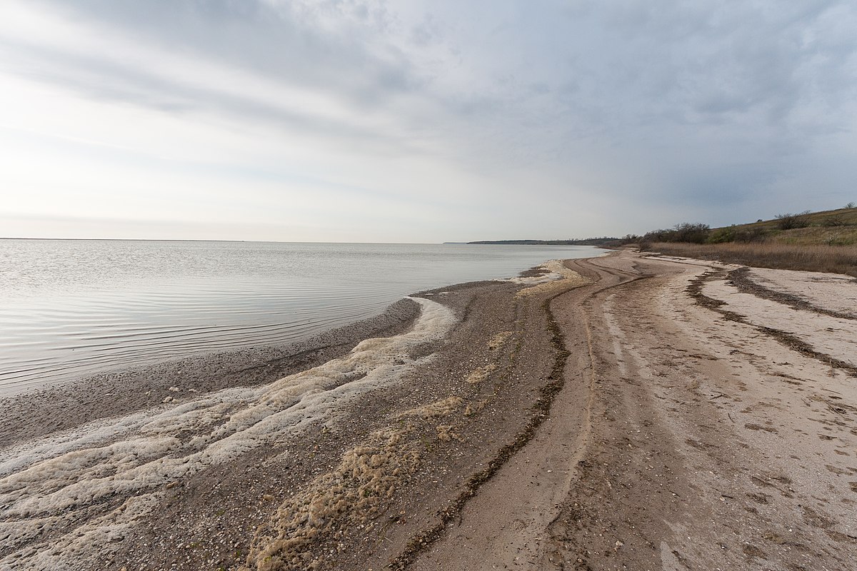 азовское море и грязь