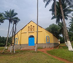 Kirche im Zentrum von Berbérati