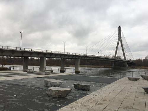 Świętokrzyski Bridge in Warsaw