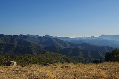 Mountain Kozjak in the southern part of Macedonia