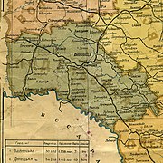 Карта Подільської губернії, 1922