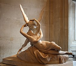 0 Psyché ranimée par le baiser de l'Amour - Canova - Louvre 1.JPG