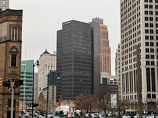 <span class="mw-page-title-main">1001 Woodward</span> Skyscraper in Detroit