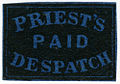 121L5 1851 Priest's Despatch - Paid (2c blue) Forgery A.jpg
