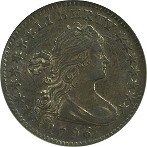 A 1796 half dime
