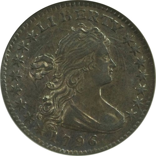 A 1796 half dime