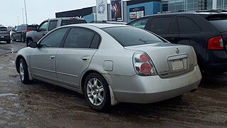 2005-2006 Nissan Altima 2.5S (rear)