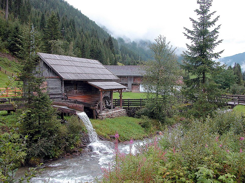 File:20050828010DR Außervillgraten (Tirol) Winkeltal Wurzer Mühle.jpg