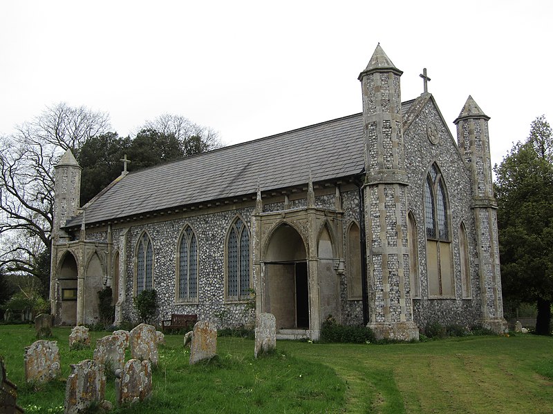 File:2018-04-24 South facing elevation, Parish church of Saint Margaret, Church Road, Thorpe Market.JPG