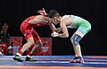 * Nomination: Wrestling at the 2018 Summer Youth Olympics – Boys Freestyle 55kg Group Stage GUM-ALG. By User:DerHexer --Andrew J.Kurbiko 07:33, 14 August 2020 (UTC) * * Review needed