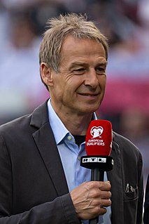 Jürgen Klinsmann German footballer and manager