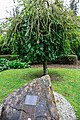 A memorial for victims on the ground of Pan Am Flight 103 in Sherwood Garden, Lockerbie, Scotland.