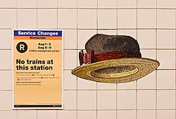 View of station artwork 23 Street hat vc.jpg
