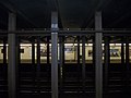 36th Street Mosaics as seen from across the tracks. I tried to capture the older sings there, but it didn't work.