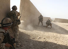 3 Para in combat in Helmand Province, Afghanistan 3 Para Helmand 2007.jpg