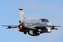 425th FS F-16 Fighting Falcon launches from Cold Lake, Canada during Exercise Maple Flag 42 in 2009