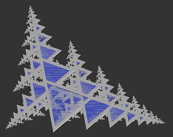 2x 120 degrees recursive IFS