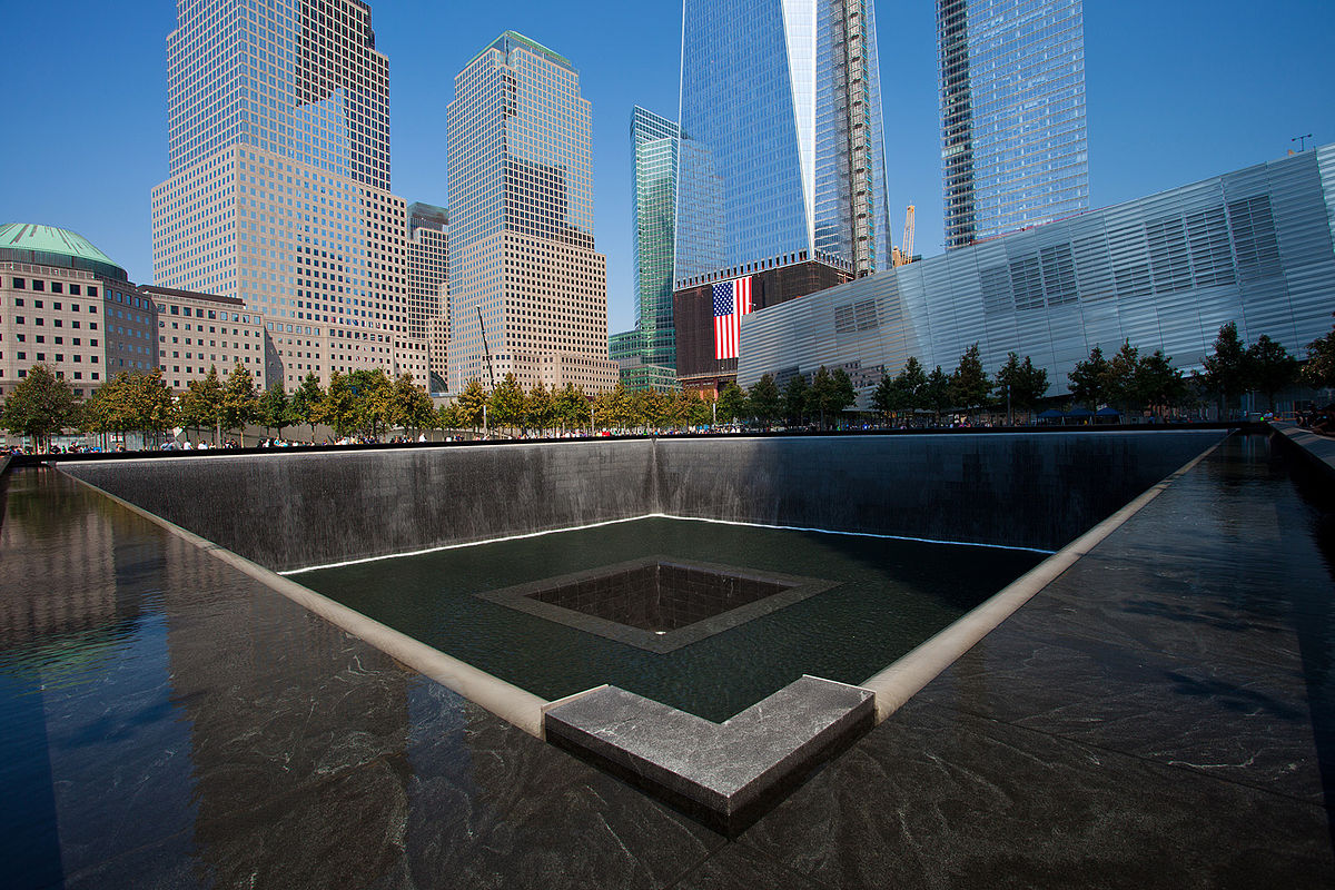 Мемориал 9 11 в нью йорке