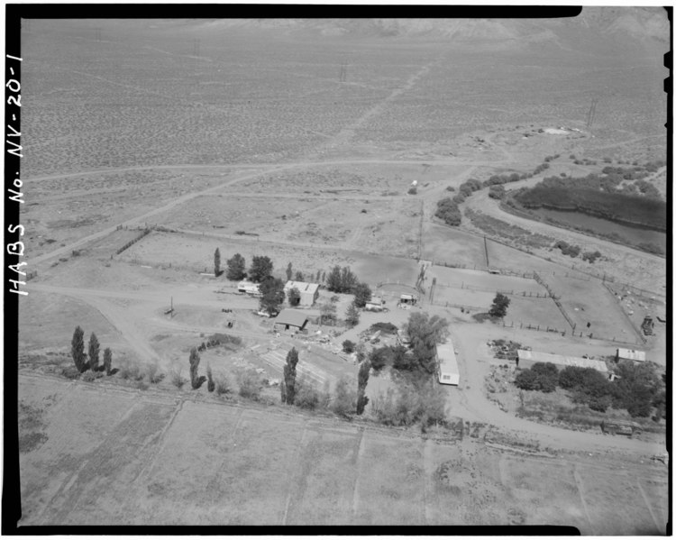 File:AERIAL VIEW OF BOYER RANCH (LAMB RANCH) - Boyer Ranch, U.S. Highway 50, 44 miles east of Fallon, Fallon, Churchill County, NV HABS NEV,1-FALL.V,1-1.tif