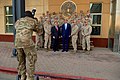 A Marine Corps Photographer Takes a Photo of Secretary Kerry and U.S. Ambassador Jones With Members of the Marine Security Guard Detachment in Baghdad (25709176964).jpg