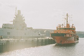 Admiral Gorshkov frigate 2022-05 Murmansk.jpg