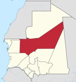 Adrar in Mauritania.svg