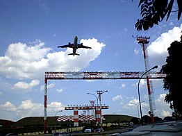 Un Airbus A320 de TAM Airlines despegando de Congonhas