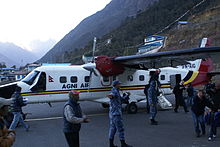 Am 14. Mai 2012 abgestürzte Dornier 228 9N-AIG im März 2012