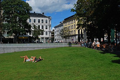 How to get to Alexander Kiellands Plass with public transit - About the place