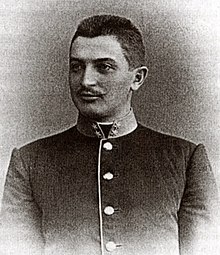 Alois Podhajský jako nadporučík