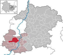 Kaart van Altenberga
