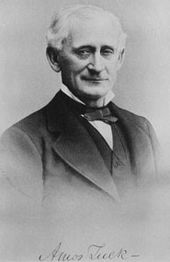 Amos Tuck, the namesake of the Tuck School, was a founder of the Republican Party. Amos tuck.jpg