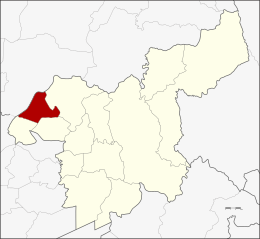 Distretto di Nong Don – Mappa