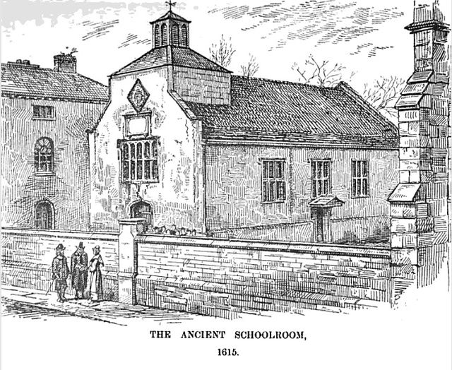 The 17th century school buildings