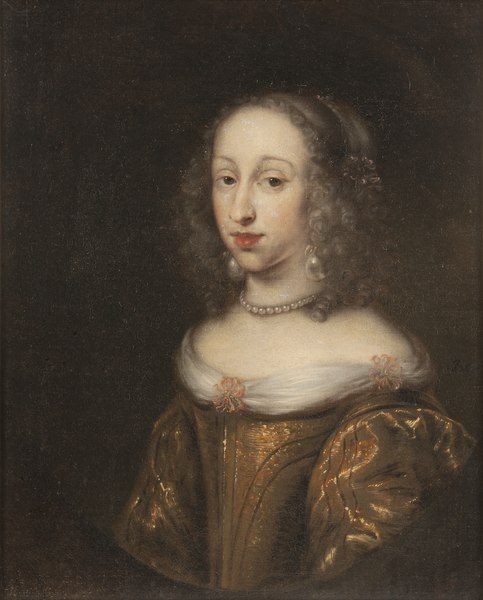 File:Anna Dorotea, 1640-1713, prinsessa av Holstein-Gottorp, abbedissa i Quedlingsburg (Juriaen Ovens) - Nationalmuseum - 15954.tif