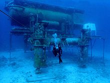 Aquarius laboratory underwater Aquarius im Meer.jpg